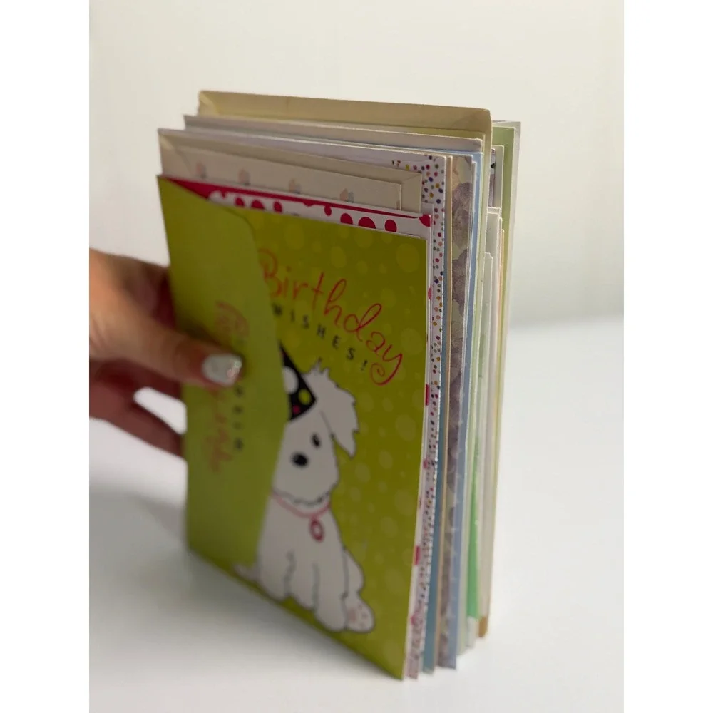 Hallmark Greeting Cards‎ Lot Multicolor Birthday Thank You Thanksgiving Floral